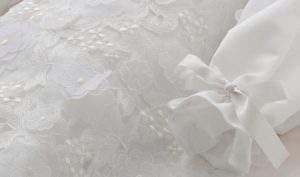 エピローグドレス　白い花【120サイズ】